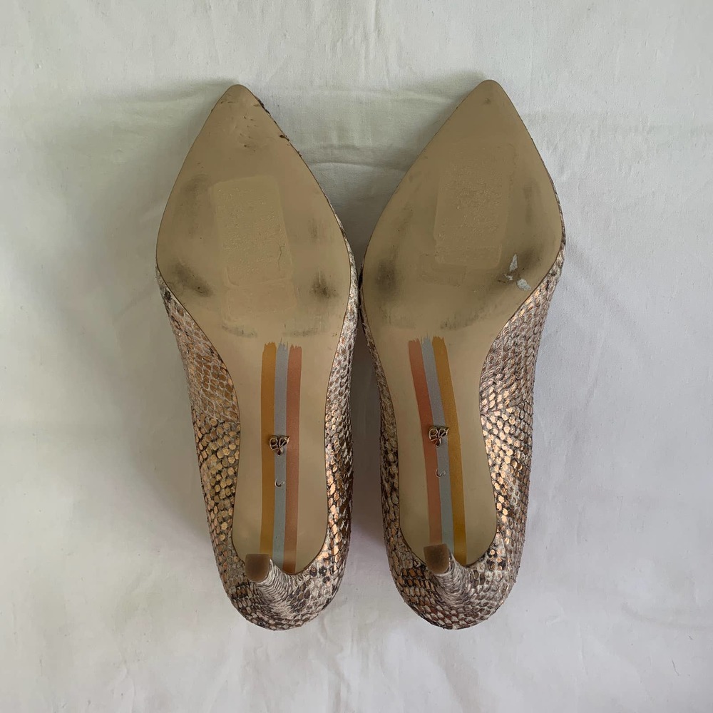 Sam Edelman Hazel Pump Rose Gold Size 6 - Picture 9 of 11
